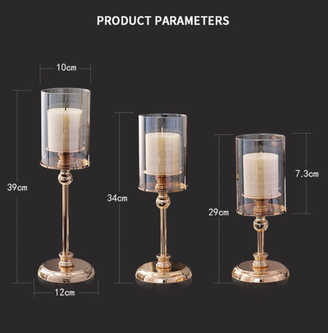 Metal Candle Holder