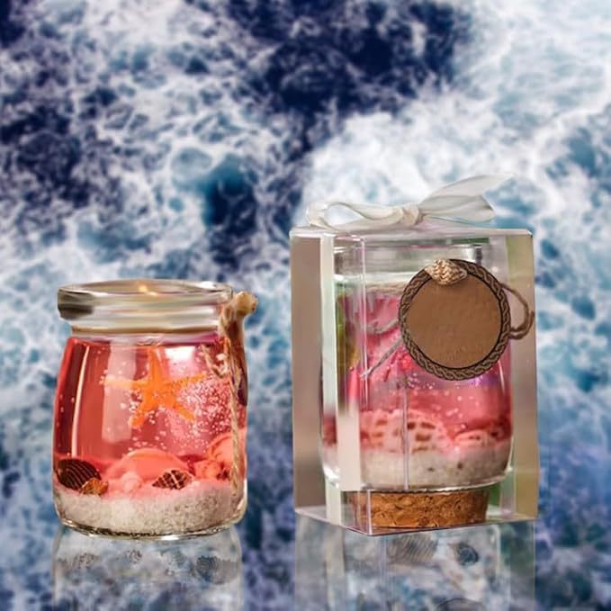 Ocean Theme Candle