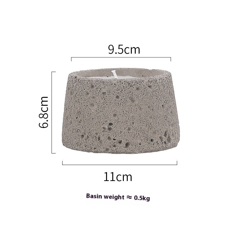 Cement Aromatherapy Candle Cup