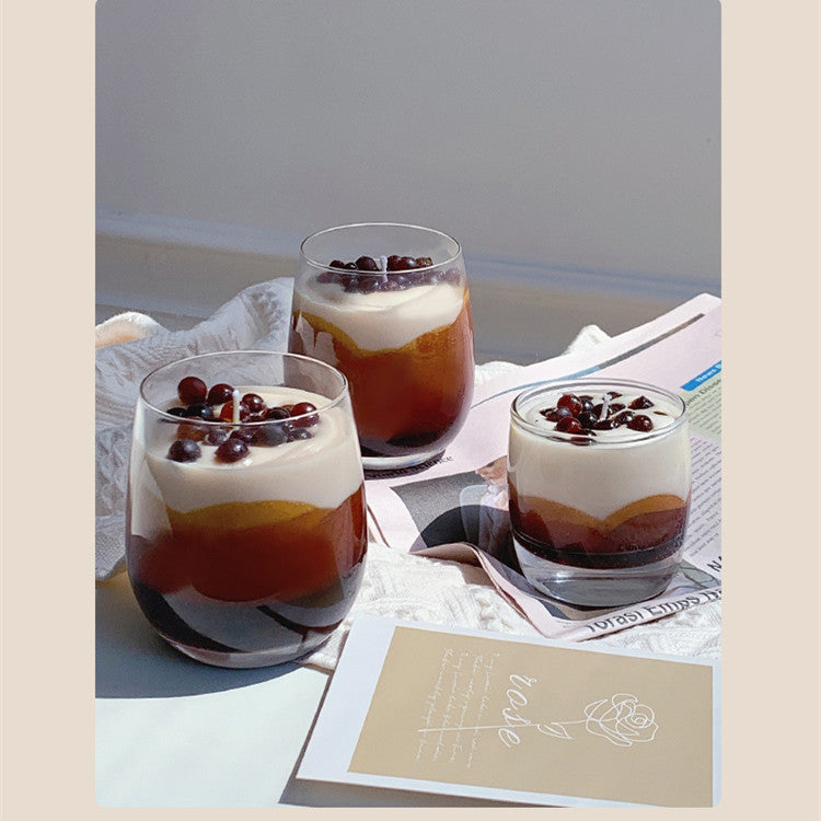 Black Sugar Bobo Milk Tea Candle