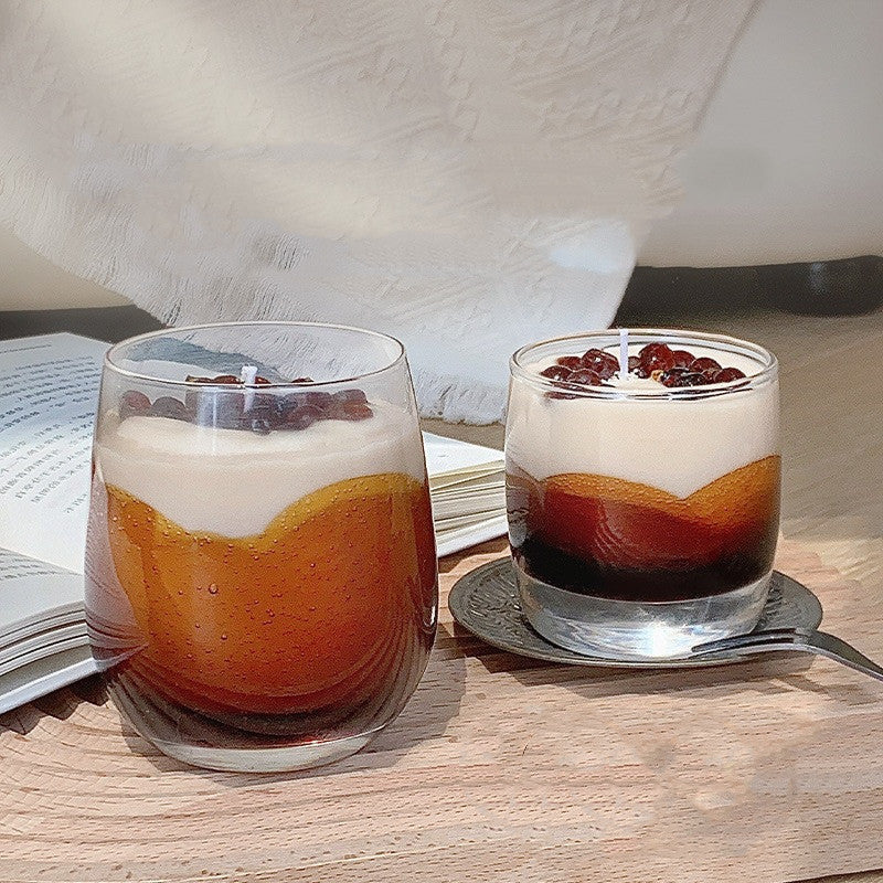 Black Sugar Bobo Milk Tea Candle
