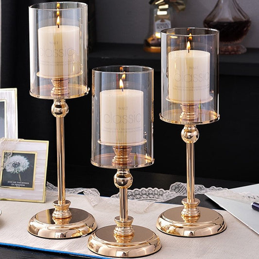 Metal Candle Holder