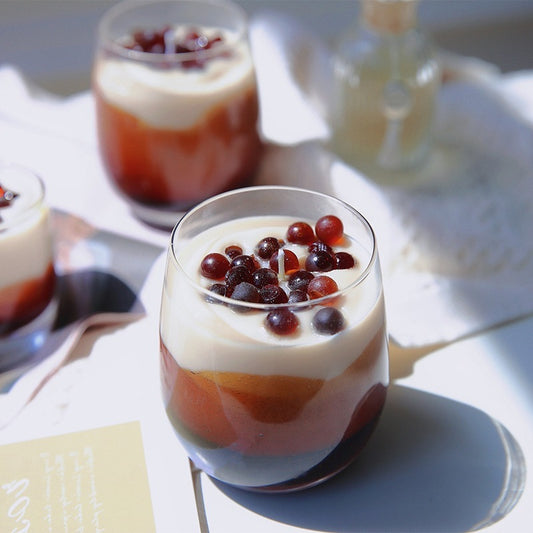 Black Sugar Bobo Milk Tea Candle