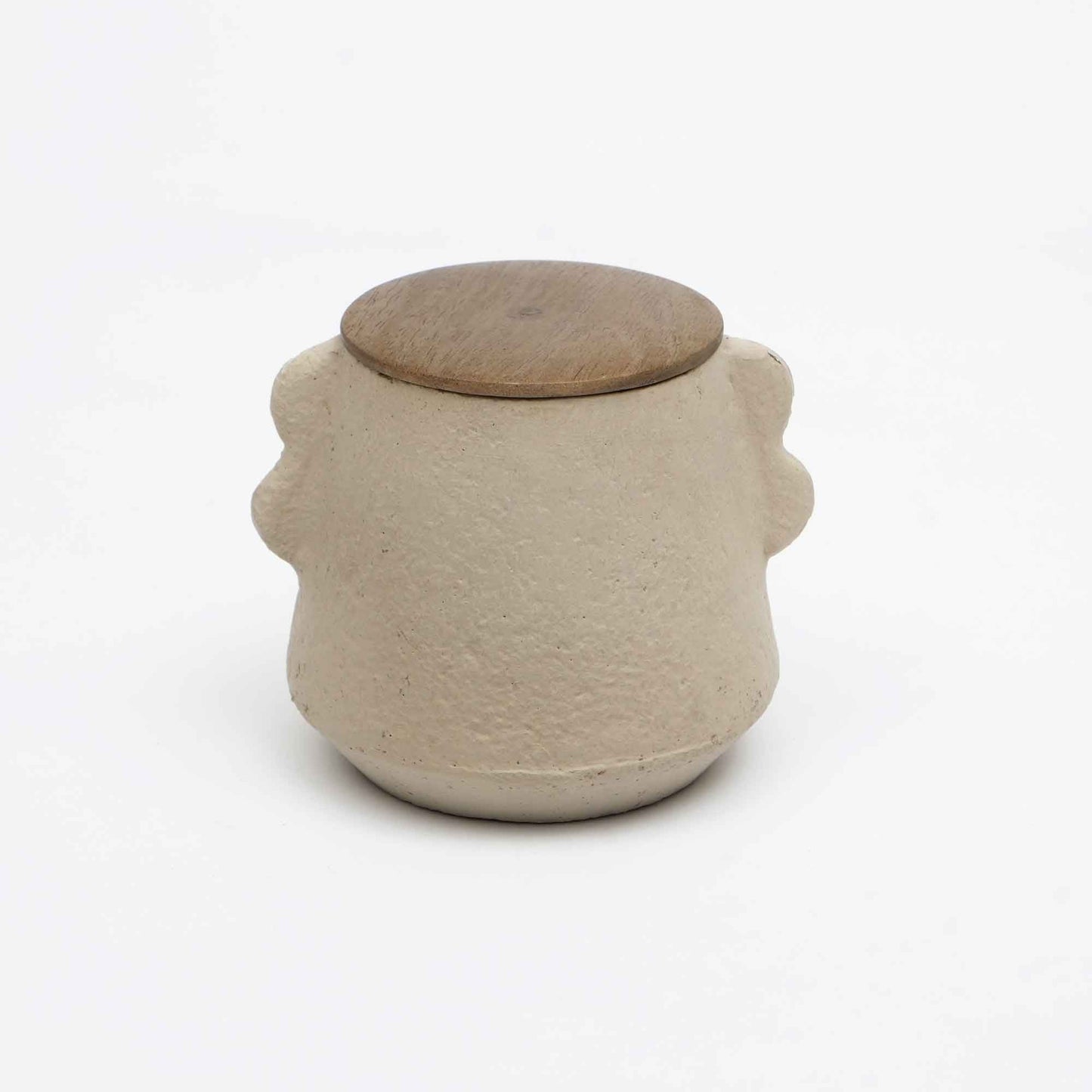 Jar Candle Ecomix Wax Fill With Wooden Lid Vanilla Lavender 8oz - Light beige - Candle